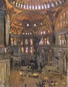 John Singer Sargent Sketch of Santa Sofia (mk18) oil on canvas